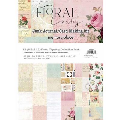 Asuka Studio Memory Place Floral Tapestry Designpapier - Paper Pack